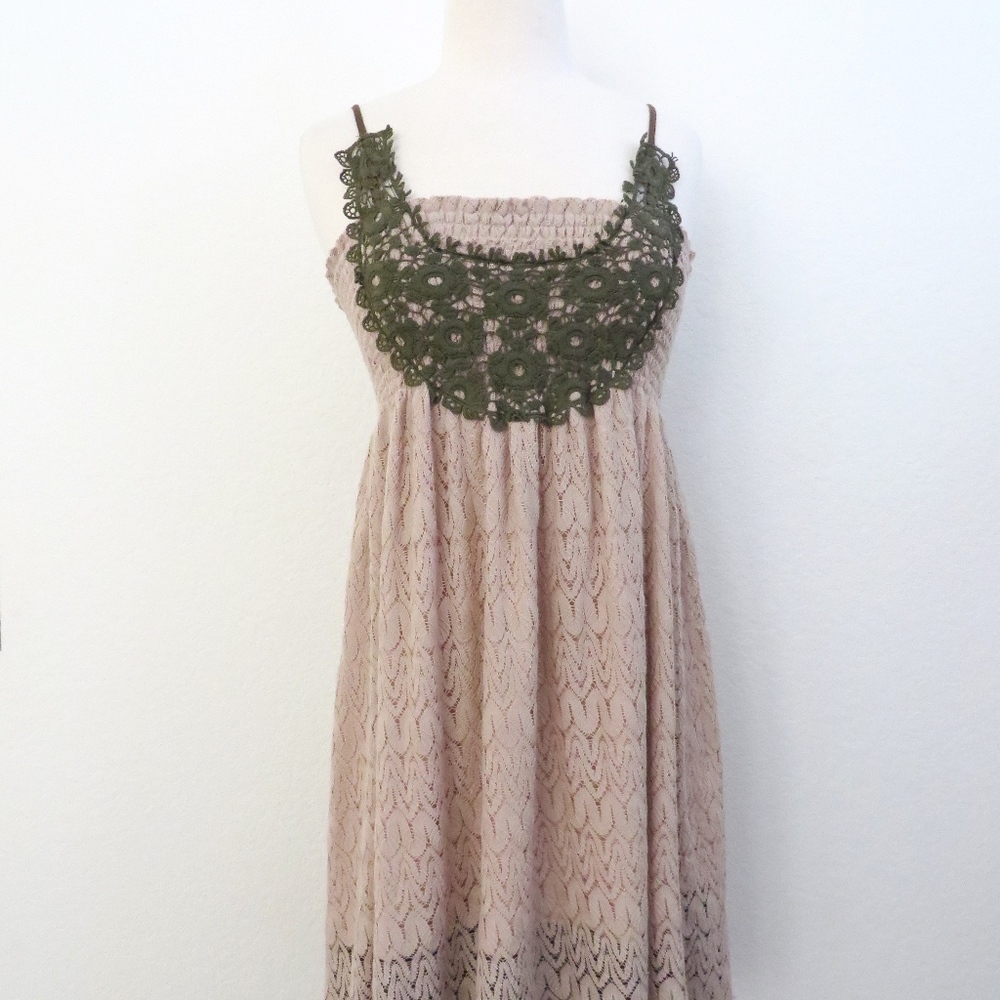 💥HP Bib Front Lace Tank Dress